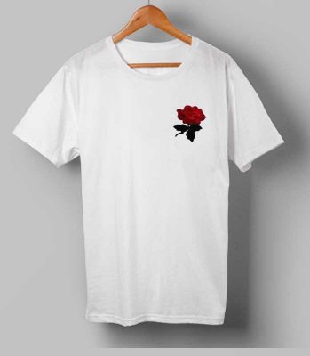 Red Rose T-shirt | cornershirt.com