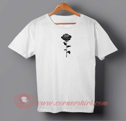 Black Rose T-shirt | cornershirt.com
