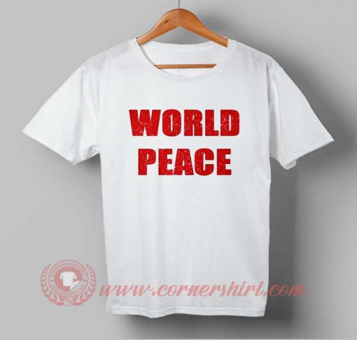 World Peace T-shirt | cornershirt.com