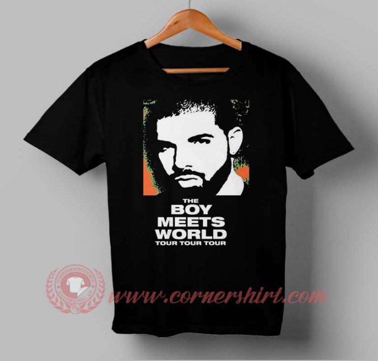 Drake The Boy Meet World Tour T shirt, Custom Design T shirts