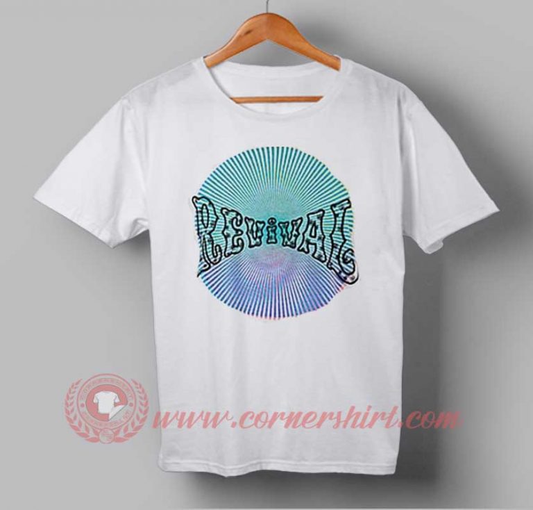 Revival Logo T shirt, Custom Design T shirts on Sale By Cornershirt.com