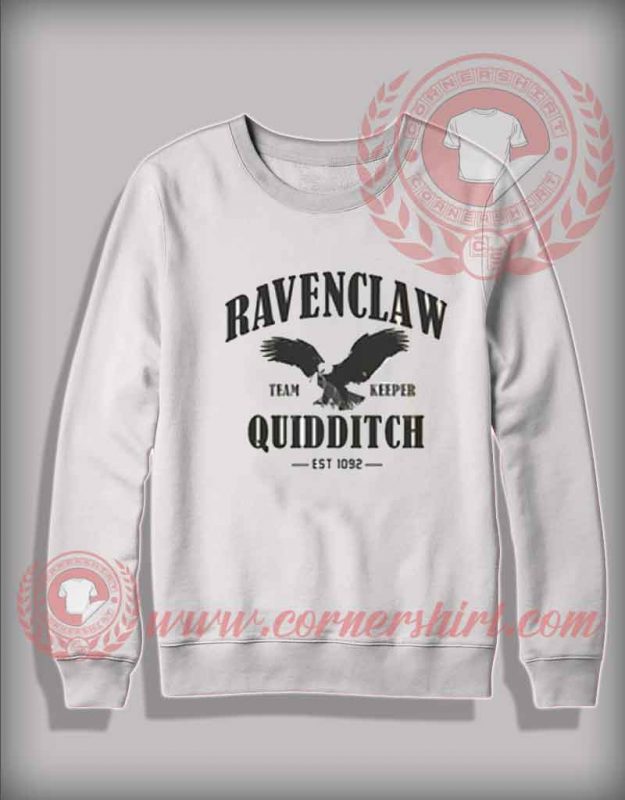 Ravenclaw Quidditch Harry Potter Sweatshirt - By Cornershirt.com