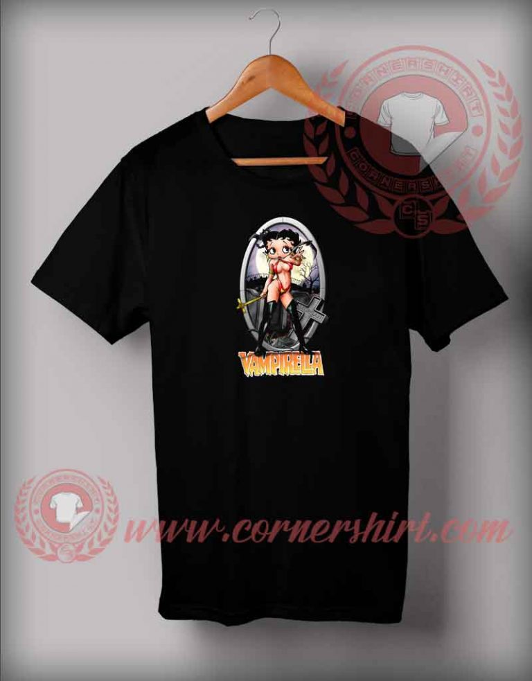 Betty Boop Vampire Custom Design T shirts - Custom Shirt Design