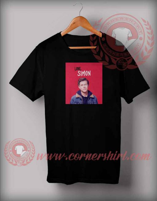 Love Simon T shirt - Cheap Custom Made T shirts by Cornershirt.com