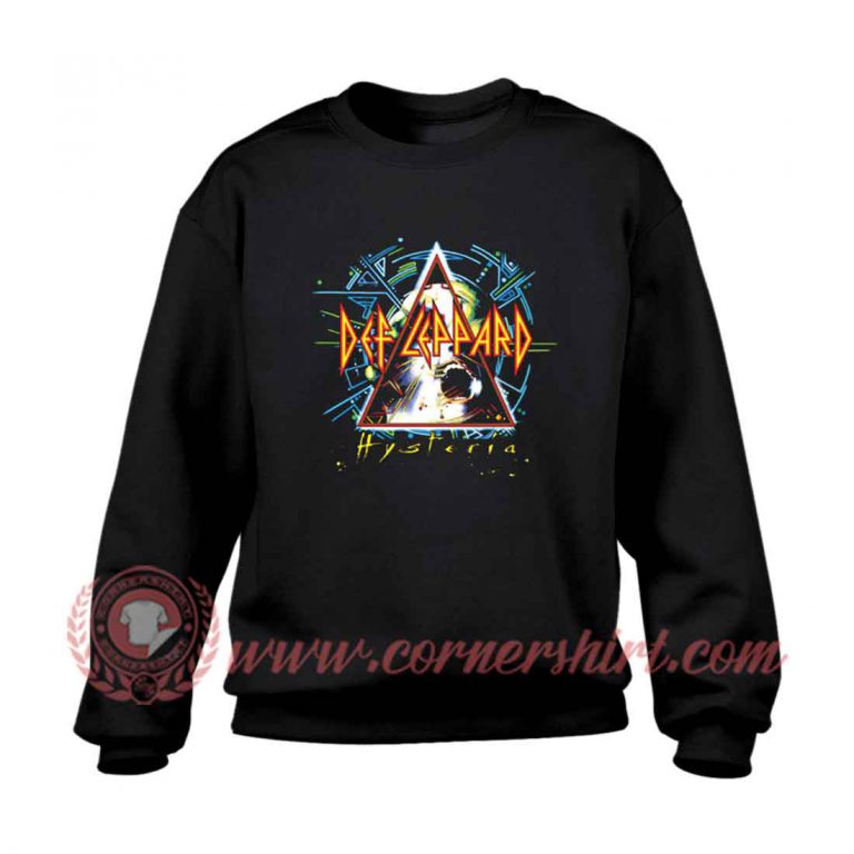 Def Leppard Hysteria Album Sweatshirt Def Leppard Shirt | Cornershirt