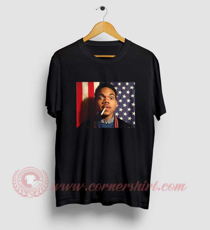 Chance The Rapper USA Flag T Shirt | Chance The Rapper Shirt