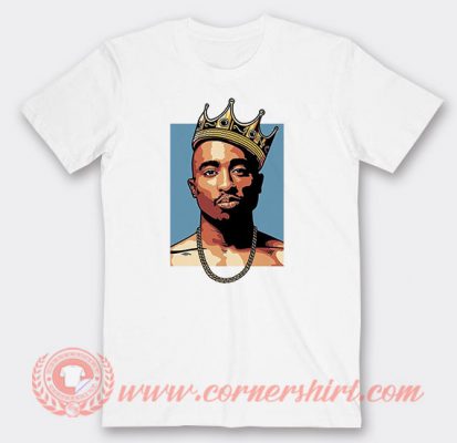 King Tupac Sakur T-Shirts Tupac Shirt Walmart | Cornershirt.com