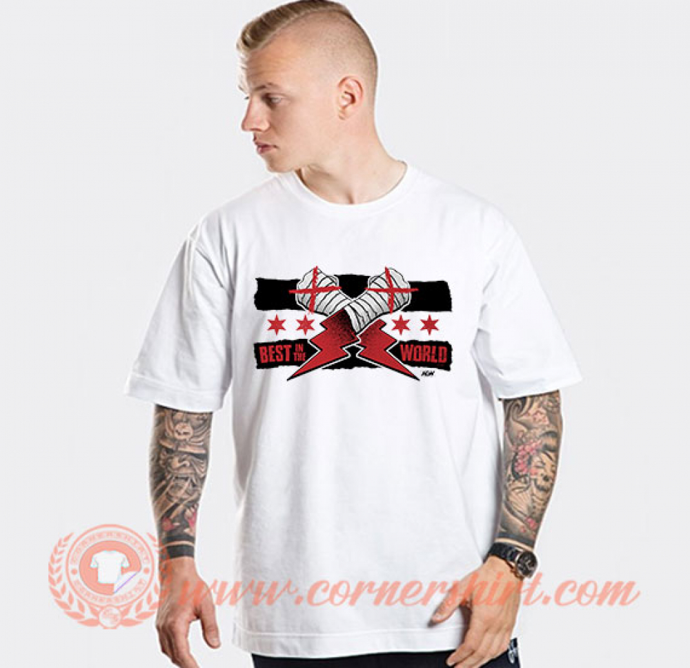 CM Punk AEW All Elite Wrestling T-shirt - Cornershirt.com