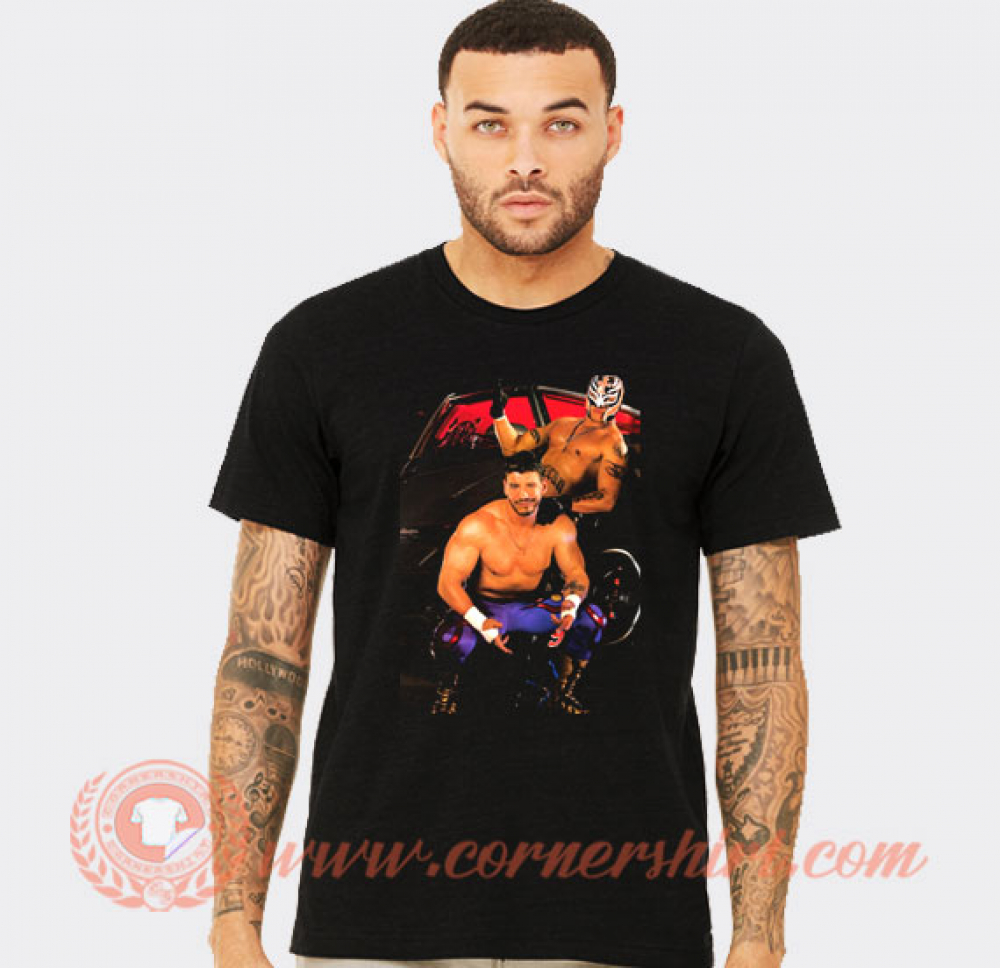 Eddie Guerrero And Rey Mysterio T-shirt - cornershirt.com