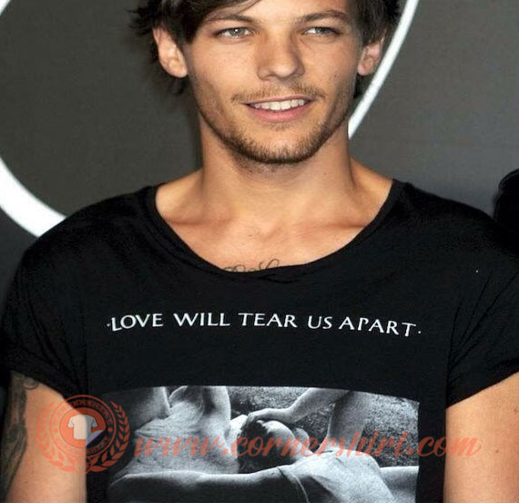 Louis Tomlinson Love Will Tear Us Apart Cool Trending graphic T Shirt –