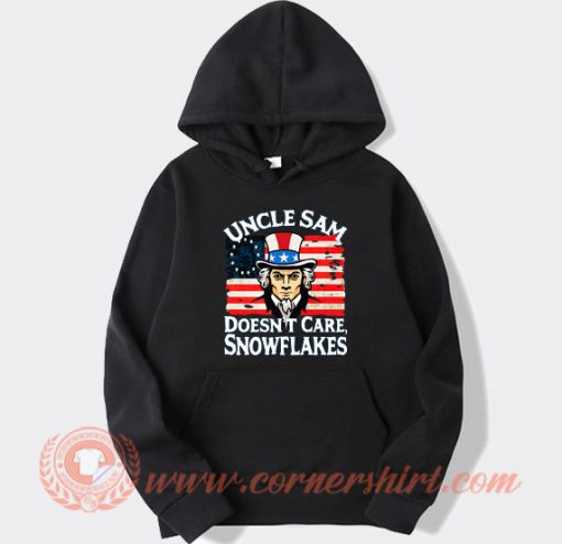 Uncle Sam Don’t Care Snowflake hoodie On Sale