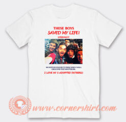 One Direction These Boya Saved My Life T-Shirt On Sale