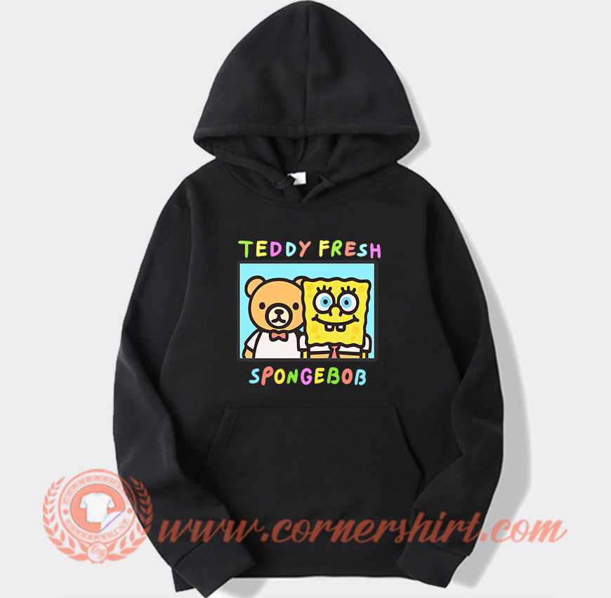 Teddy Fresh x deals Spongebob Sweatshirt